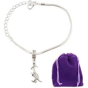 Parasaurolophus Dinosaur Bracelet Dino Jewelry